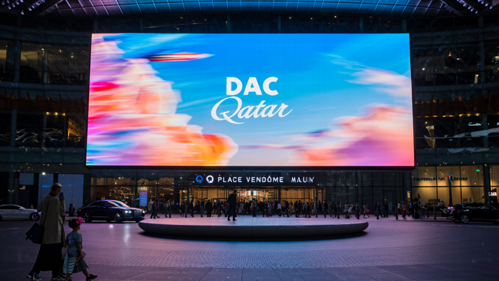 advertisement screen