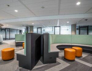 Modern commercial workspace design