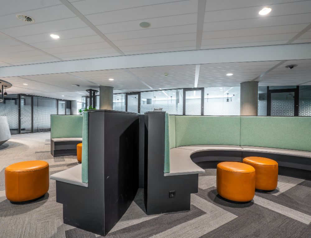 Modern commercial workspace design