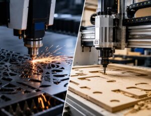 Laser and CNC cutting machine for custom fabrication in Qatar